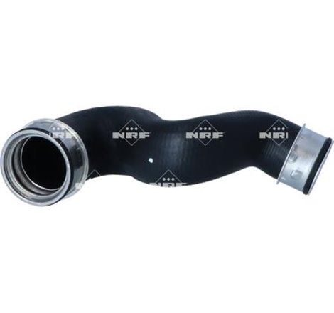 Furtun intercooler R bottom. diametru 55mm. length 340mm. black SKODA SUPERB I. VW PASSAT B5.5 1.9D 11.00-03.08 - NRF-166000