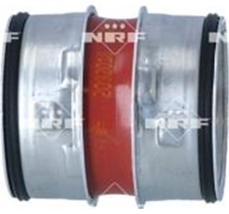 Furtun intercooler L exhaust side. diametru 51mm. length 67mm. orange AUDI A3. SKODA OCTAVIA I. VW BORA I. GOLF IV 1.9D 08.00-06