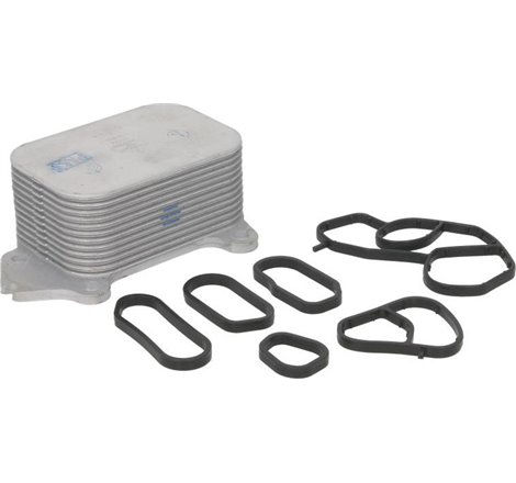 Oil cooler with seal VOLVO C30. S40 II. S60 II. S80 II. V40. V50. V60 I. V70 III. CITROEN BERLINGO. BERLINGO MULTISPACE. BERLING