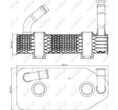 Oil cooler AUDI A3. SKODA OCTAVIA I. VW CALIFORNIA T4 CAMPER. PASSAT B3-B4. POLO. POLO III CLASSIC. TRANSPORTER T4 1.6-2.5D 08.8