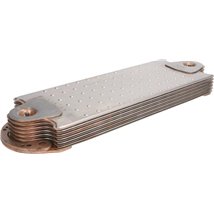 Racitor de ulei 125x33x385mm. numar de nervuri. 6 RVI KERAX. PREMIUM. VOLVO B11. B9. FH12. FH16. FM12. NH12 D11A-370-MIDR06.23.5