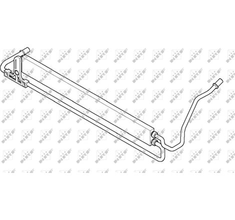 Oil cooler BMW 7 E65. E66. E67 3.0-6.0 07.01-08.08 - NRF-31257