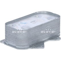 Oil cooler AUDI A6 C5. A8 D2. A8 D3. VW PHAETON 3.3D-3.7-4.2 11.98-03.16 - NRF-31259