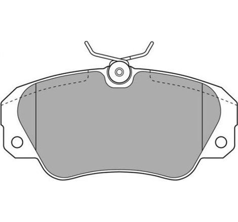 Set placute frana Fata cu suruburi de ghidare a etrierului de frana. OPEL OMEGA A. OMEGA B. SENATOR B 2.0-3.2 03.87-07.03 - ATE-