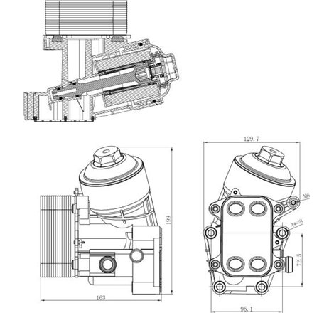 Oil radiator SEAT IBIZA IV. IBIZA IV SC. IBIZA IV ST. IBIZA IV-HATCHBACK. SKODA FABIA II. ROOMSTER. ROOMSTER PRAKTIK. VW POLO. P