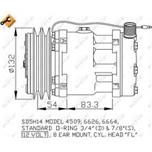 Compresor, climatizare - NRF-32798