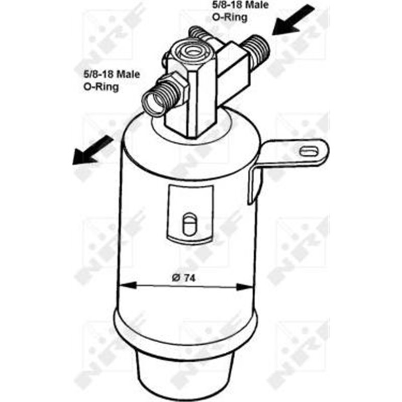 8391025 uscator de BMW E 30 324 td TOURING 1987-1909 1993-1911 CERERE vedea IC_Katalog saucat.NRF indicele 002 002 629 - NRF-330