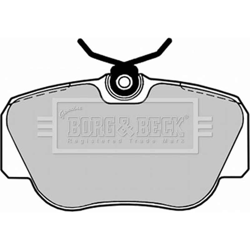 Set placute frana Fata cu suruburi de ghidare a etrierului de frana. MERCEDES 190 W201 1.8-2.6 10.82-08.93 - ATE-13.0460-2923.2