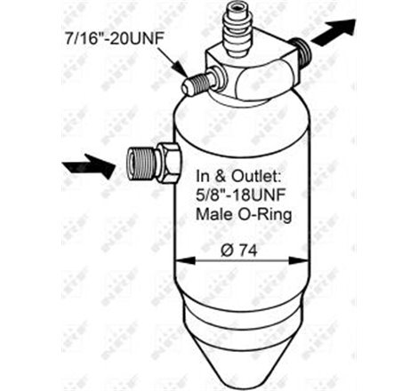 6453.V1 uscator de Peugeot 406 2.2 HDi 2000-10 al II-lea APLICAREA vedea IC_Katalog saucat.NRF indicele 002 002 629 - NRF-33077