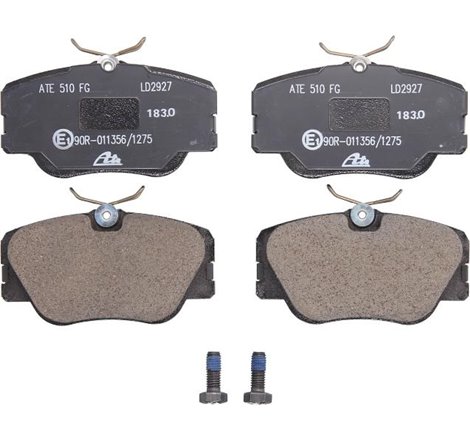 Set placute frana Fata cu suruburi de ghidare a etrierului de frana. MERCEDES 124 C124. 124 T-MODEL S124. 124 W124. 190 W201. E 