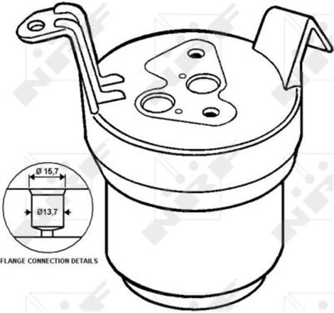 8375754 uscator de BMW Z3 ROADSTER 1.9 M43 1998-1909 CERERE vedea IC_Katalog saucat.NRF indicele 002 002 629 - NRF-33111