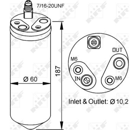 aer conditionat cu adsorbtie FIAT DOBLO 01 - 1.9 JTD Diesel MA-C  CERERE vedea IC_Katalog saucat.NRF indicele 002 002 629 - NRF-