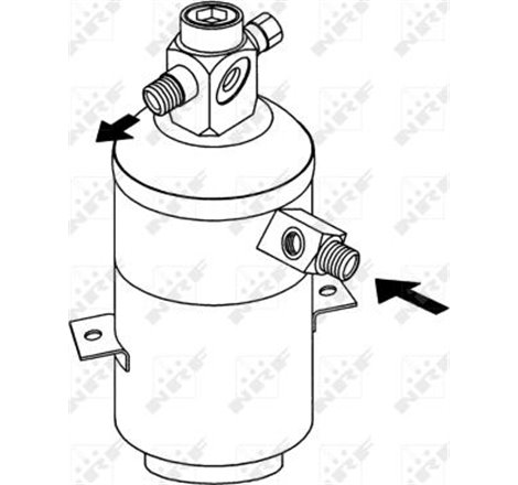 dezumidificator Mercedes R 129 SL 60 AMG 1993-1905 CERERE a se vedea IC_Katalog saucat.NRF indicele 002 002 629 - NRF-33163