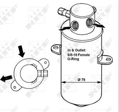 Uscator,aer conditionat - NRF-33165