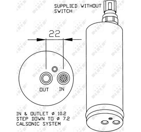 aer conditionat cu adsorbtie N16-Tino Nissan Almera 00 - a se vedea APLICARE IC_Katalog saucat.NRF - NRF-33181
