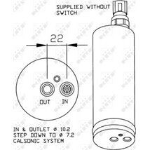 aer conditionat cu adsorbtie N16-Tino Nissan Almera 00 - a se vedea APLICARE IC_Katalog saucat.NRF - NRF-33181