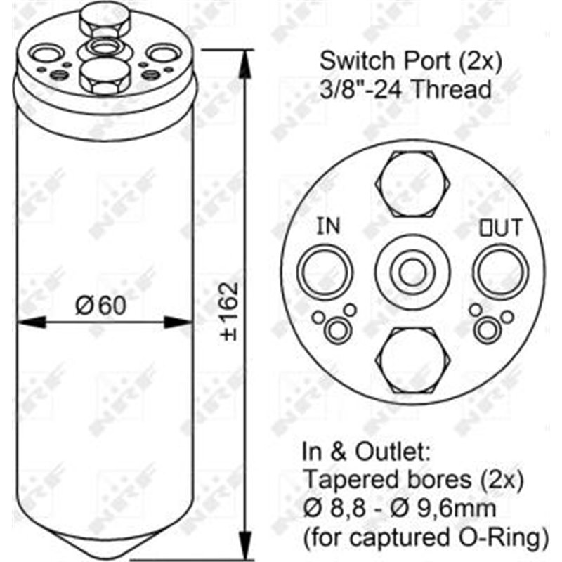 aer conditionat cu adsorbtie Isuzu. Mitsubishi. Nissan. Opel. Subaru CERERE vedea IC_Katalog saucat.NRF indicele 002 002 629 - N