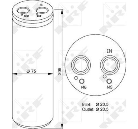 adsorbtie aer conditionat Audi A4 03 - a se vedea APLICARE IC_Katalog saucat.NRF indicele 002 002 6 - NRF-33205