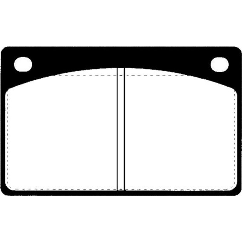 Set placute frana Fata VOLVO 140. 240. 260 1.8-2.8 08.66-08.93 - ATE-13.0460-2953.2