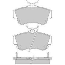 Set placute frana Fata cu suruburi de ghidare a etrierului de frana. CHRYSLER PT CRUISER 1.6-2.4 06.00-12.10 - ATE-13.0460-2959.