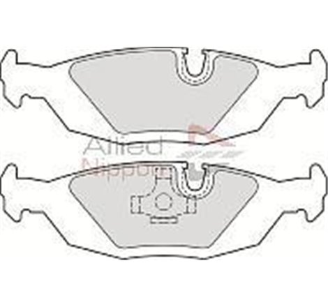 Set placute frana Spate VOLVO 440. 460. 480. OPEL KADETT A. SAAB 900 I. 9000 1.0-3.0 09.62-12.98 - ATE-13.0460-3306.2