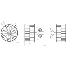 Suflanta de aer BMW 3 E30. Z3 E36 1.9-3.2 09.83-01.03 - NRF-34284