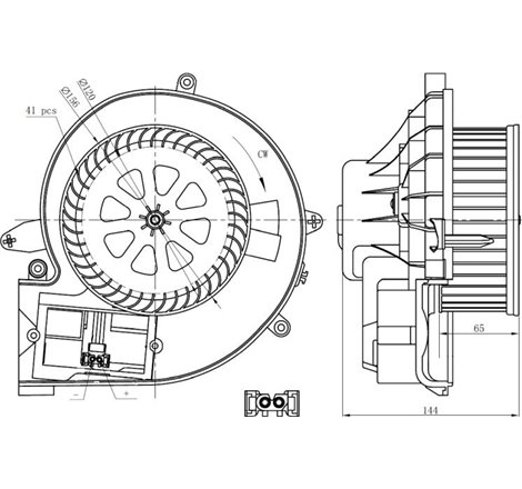 Suflanta de aer MERCEDES C T-MODEL S203. C T-MODEL S204. C W203. C W204. CLK A209. CLK C209. CLS C218. CLS C219. CLS SHOOTING BR