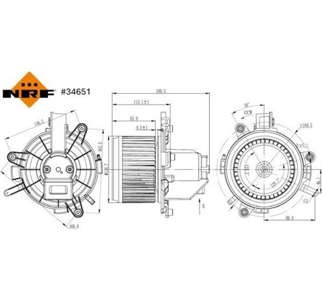 Air blower CITROEN C4 GRAND PICASSO II. C4 PICASSO II. C4 SPACETOURER. C5 AIRCROSS. GRAND C4 SPACETOURER. OPEL COMBO E TOUR-LIFE