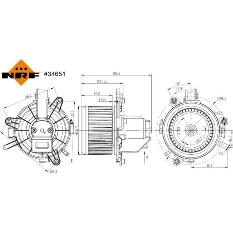 Air blower CITROEN C4 GRAND PICASSO II. C4 PICASSO II. C4 SPACETOURER. C5 AIRCROSS. GRAND C4 SPACETOURER. OPEL COMBO E TOUR-LIFE