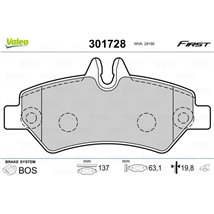 Set placute frana Spate cu suruburi de ghidare a etrierului de frana. VW CRAFTER 30-35. CRAFTER 30-50 2.0D-2.5D 04.06-12.16 - AT