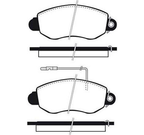 Set placute frana Fata NISSAN CABSTAR E 2.3D-2.7D-3.0D 10.98-11.06 - ATE-13.0460-3856.2