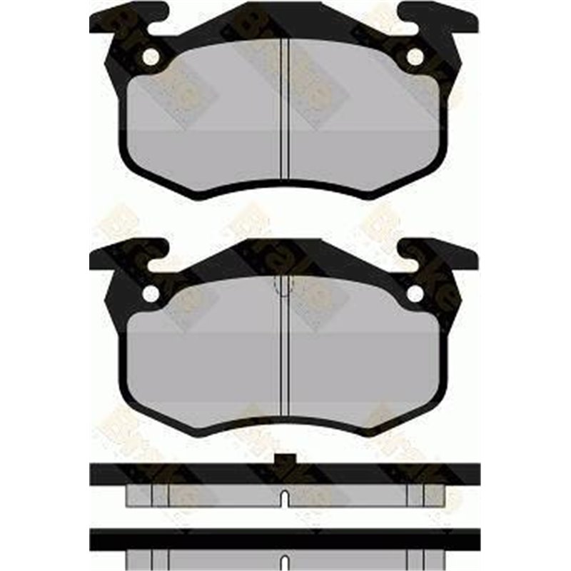 Set placute frana Spate CITROEN ZX. PEUGEOT 106 II. 205 I. 205 II. 306. 309 I. 309 II. 309-HATCHBACK. RENAULT 11. 9. CLIO I. CLI