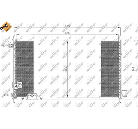 NRF aer mai rece Honda Accord VIII CL_. CM_ 2.2 I-CTDI - NRF-35740