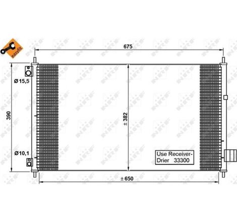 NRF aer mai rece Honda Accord VIII CL_. CM_ 2.0 CL7 - NRF-35780