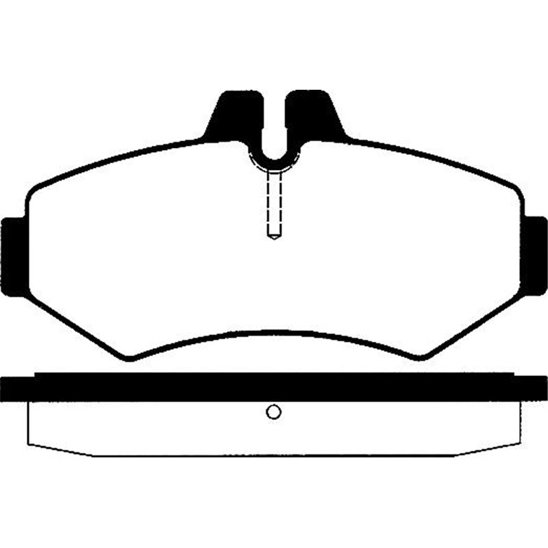 Set placute frana Spate MERCEDES G W461. G W463. SPRINTER 2-T B901. B902. SPRINTER 3-T B903. VW LT 28-35 II. LT 28-46 II 2.1D-5.