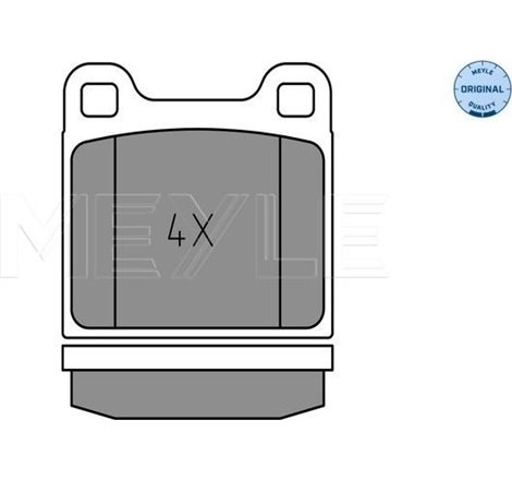 Set placute frana Fata AUDI 50. 80 B1. 80 B2. VW DERBY. GOLF I. JETTA I. PASSAT B1. PASSAT B2. POLO. POLO CLASSIC. POLO II. SANT