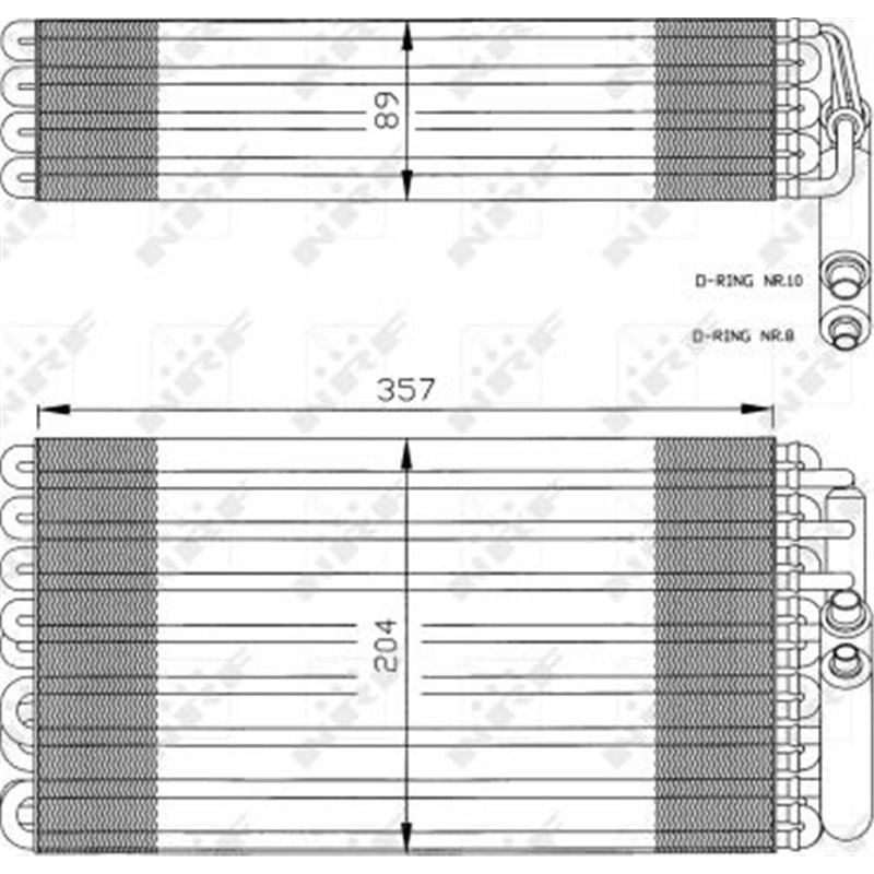 Evaporator,aer conditionat - NRF-36032