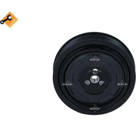 Air conditioning compressor clutch complete GENUINE DENSO 6SEU14C 12V 6 110mm AUDI A2. SEAT CORDOBA. IBIZA III. IBIZA IV. IBIZA 