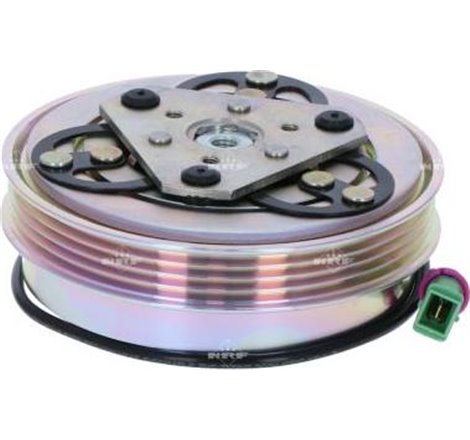 Air conditioning compressor clutch complete GENUINE ZEXEL DCW17 12V 4 118mm AUDI A4 B5. A6 C4. A6 C5. CABRIOLET B3. VW PASSAT B3