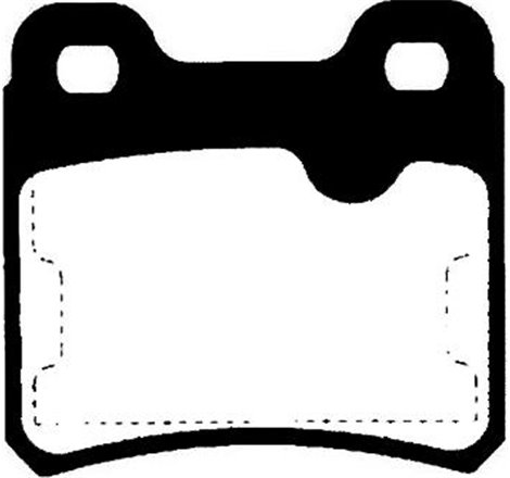 Set placute frana Spate OPEL ASTRA F. CALIBRA A. KADETT E. VECTRA A. SAAB 900 II 1.7D-2.5 09.84-03.01 - ATE-13.0460-4043.2