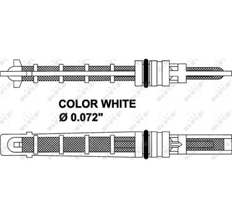 NRF supapa de expansiune Audi-Fiat-Ford-Hyundai-Lancia-Opel-Volvo 80 III 86-91  AC-80 IV 91 -  AC-90 II 87-91  AC-100 III 82 -90