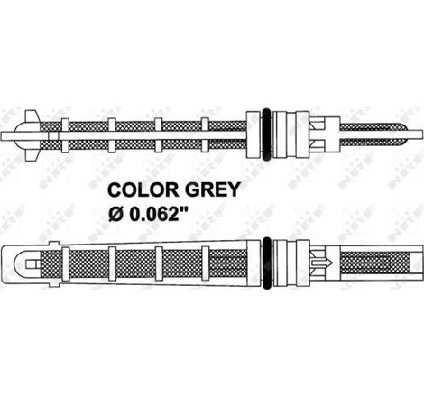 NRF supapa de expansiune Audi-Fiat-Ford-Hyundai-Lancia-Opel-Volvo 80 III 86-91  AC-80 IV 91 -  AC-90 II 87-91  AC-100 III 82 -90