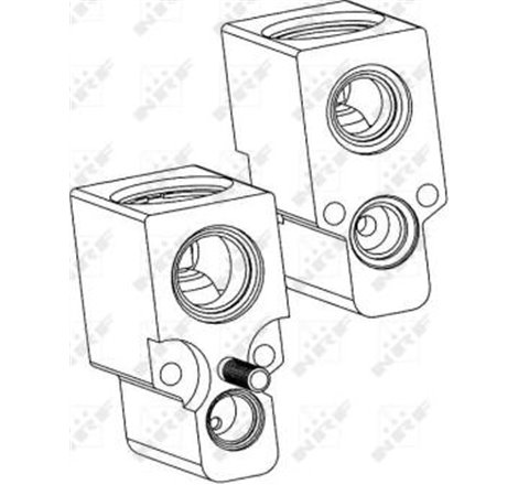 aer conditionat supapa de expansiune Audi-SEAT-SKODA-VOLKSWAGEN - NRF-38342