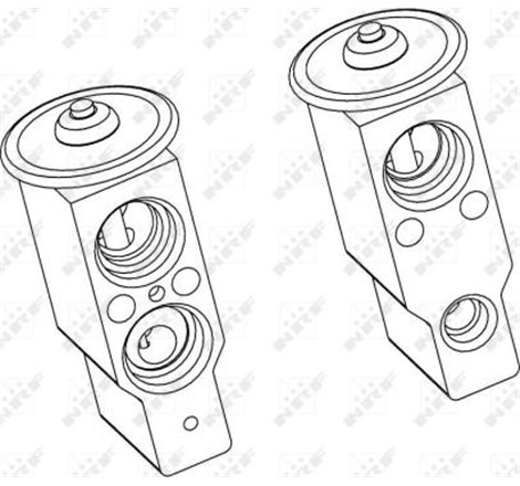 NRF extensie valva Alfa Romeo-Fiat-Lancia-Toyota 145 si 94-99  AC-145 II 99 -  AC-146 I. 94-99  AC-146 II 99 -  AC-166  AC-GTV 9