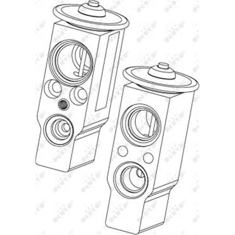 NRF supapa de expansiune Peugeot-Saab-Volkswagen. 306 si 93 - 97  AC-306 II 97 -  AC-900 II 93-98  AC-9000  AC-Transporter T4 90