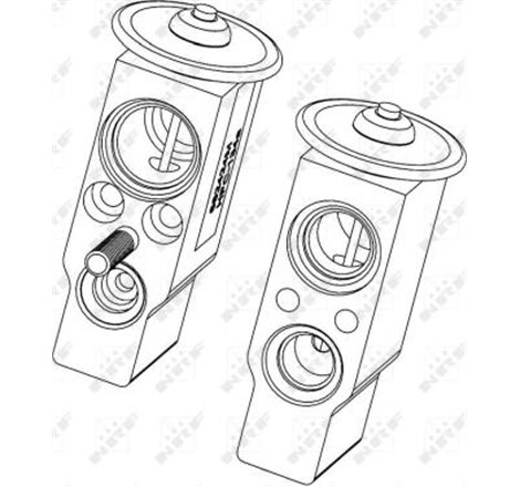 NRF supapa de expansiune Mercedes-Mercedes CLK Cabriolet A208 Camioane 98-02  AC-S-Class Coupe C140 92-99  AC-C208 CLK Coupe 97-