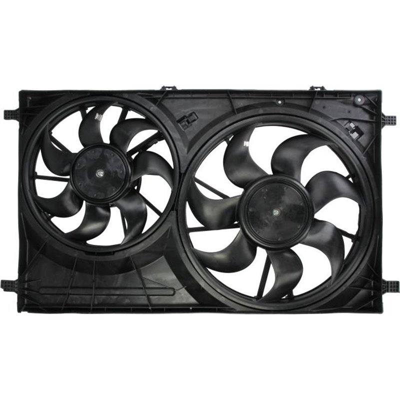 Ventilator radiator with housing FORD TOURNEO CUSTOM V362. TRANSIT. TRANSIT CUSTOM V362. TRANSIT V363 1.0H-2.2D 10.11- - NRF-470