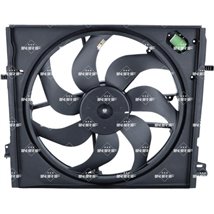 Ventilator radiator with housing RENAULT KOLEOS II 2.0D 04.16- - NRF-470124