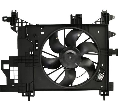 Ventilator radiator with housing DACIA DUSTER. DUSTER-SUV 1.5D 04.10- - NRF-470131