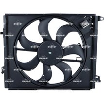 Ventilator radiator with housing RENAULT GRAND SCENIC IV. MEGANE IV. SCENIC IV. TALISMAN 1.2-2.0D 06.15- - NRF-470134